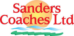 Sanders Coaches logo and link to their website