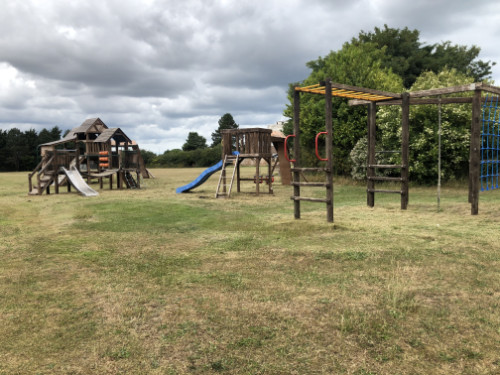 The playground when it was re-opened 1st July 2020