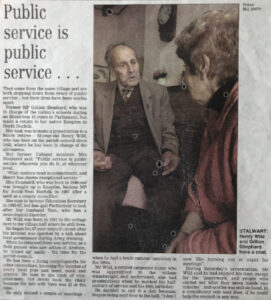 Henry Wild Newspaper cutting image 2