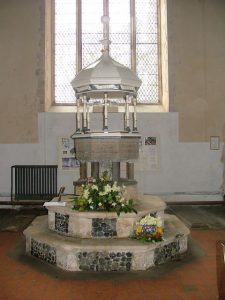Knapton Church font image