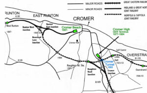 Cromer stations and tunnel