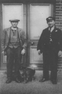 Elijah Coe and father Tom Elijah Coe and his father Tom