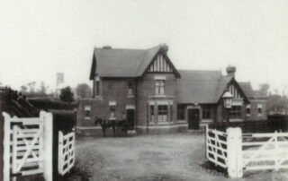 Knapton Station when new image
