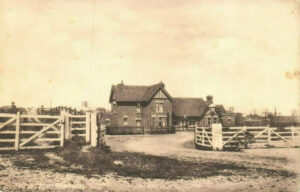 Knapton station when first built