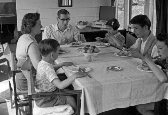 Lunch in a Camping Coach