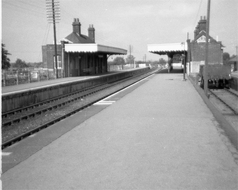 north-walsham-main-station-1971 North Walsham Main railway station 1971